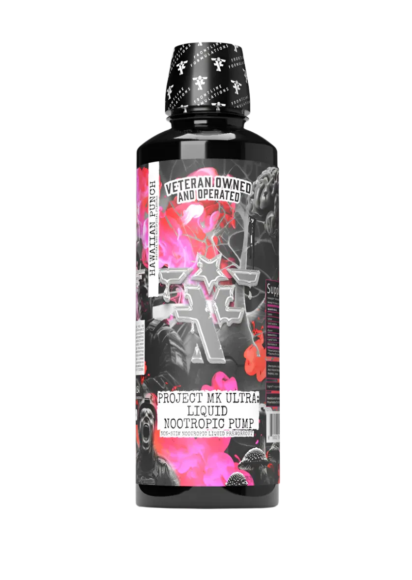 Liquid Muscle Pump Nootropic liquid pre-workout for great pumps