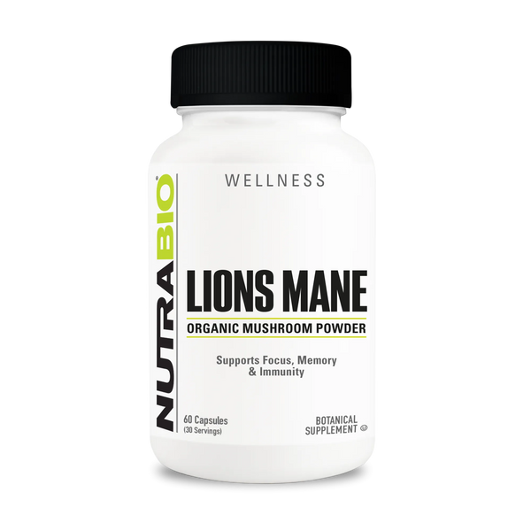 organic mushroom powder that supports focus, memory and immunity