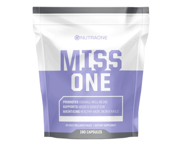 MissOne Women's Vitamin Pack by NutraOne for daily health and beauty support